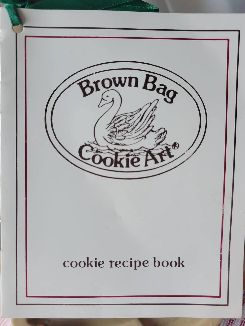 Brown Bag Cookie Art Vintage Stoneware Christmas Tree Mold